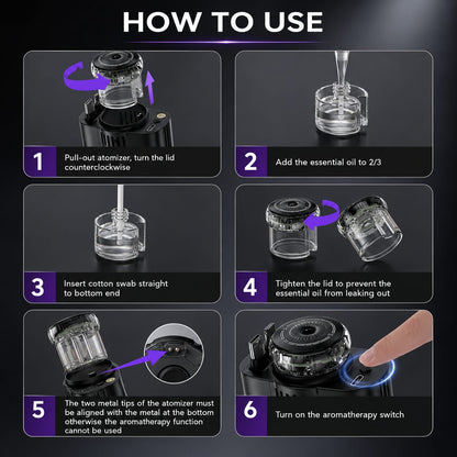 5-in-1 Starlight Car Charger – Fast Charging Hub with LED Ambient Lighting