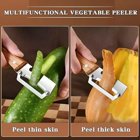 Multifunctional Vegetable Peeler – 3-in-1 Quick Prep Kitchen Tool