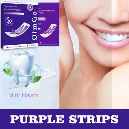 Enamel-Safe Teeth Whitening Strips – Professional At-Home Smile Brightening Treatment