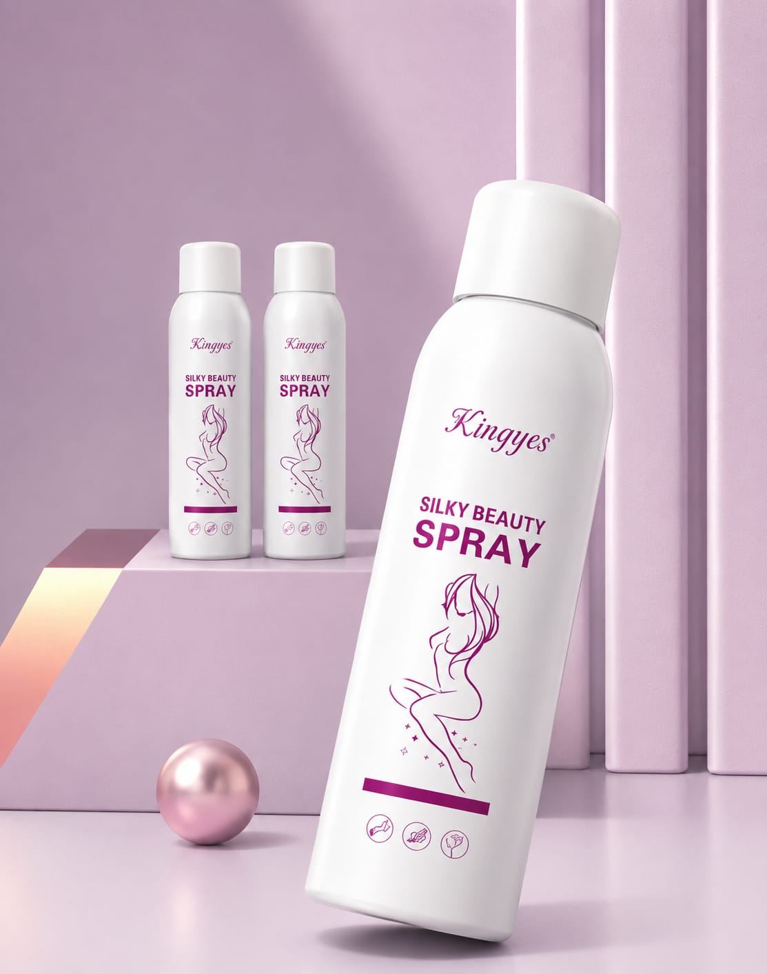Silky Beauty Hair Removal Spray – Fast, Gentle & Smooth Skin Formula