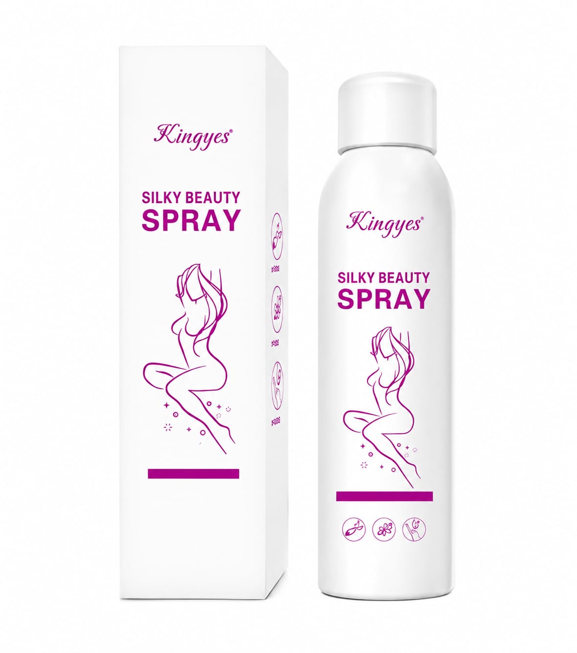 Silky Beauty Hair Removal Spray – Fast, Gentle & Smooth Skin Formula