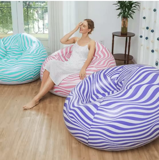Inflatable Lounge Sofa – Portable Indoor & Outdoor Air Couch for Instant Comfort