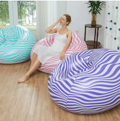 Inflatable Lounge Sofa – Portable Indoor & Outdoor Air Couch for Instant Comfort