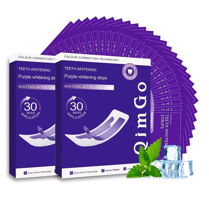 Enamel-Safe Teeth Whitening Strips – Professional At-Home Smile Brightening Treatment