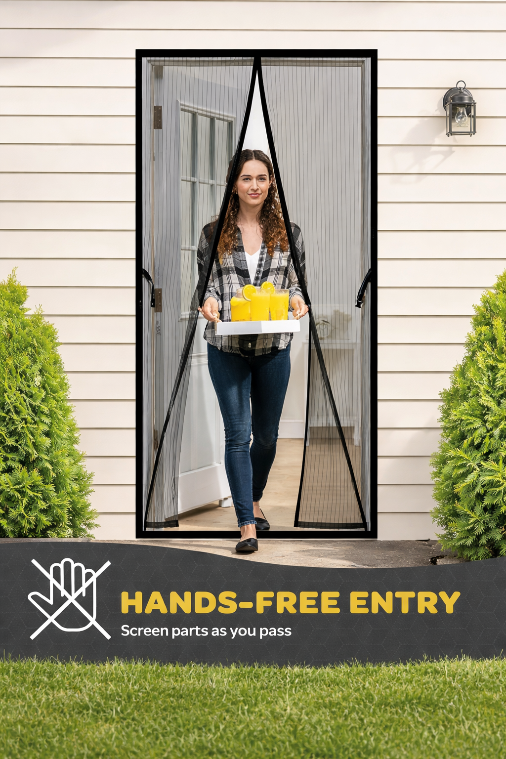 𝐌𝐚𝐠𝐧𝐞𝐭𝐢𝐜 𝐒𝐜𝐫𝐞𝐞𝐧 𝐃𝐨𝐨𝐫 – 𝐇𝐚𝐧𝐝𝐬-𝐅𝐫𝐞𝐞 𝐄𝐧𝐭𝐫𝐲 & 𝐁𝐮𝐠 𝐏𝐫𝐨𝐭𝐞𝐜𝐭𝐢𝐨𝐧