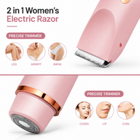 2-in-1 Dual Head Shaver for Women