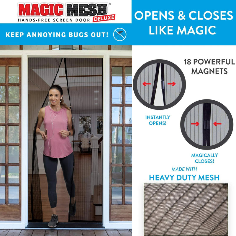𝐌𝐚𝐠𝐧𝐞𝐭𝐢𝐜 𝐒𝐜𝐫𝐞𝐞𝐧 𝐃𝐨𝐨𝐫 – 𝐇𝐚𝐧𝐝𝐬-𝐅𝐫𝐞𝐞 𝐄𝐧𝐭𝐫𝐲 & 𝐁𝐮𝐠 𝐏𝐫𝐨𝐭𝐞𝐜𝐭𝐢𝐨𝐧