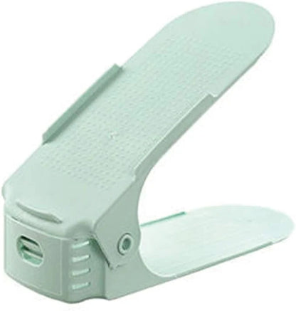 Adjustable Shoe Slot Organizer – Space-Saving Double-Layer Shoe Rack